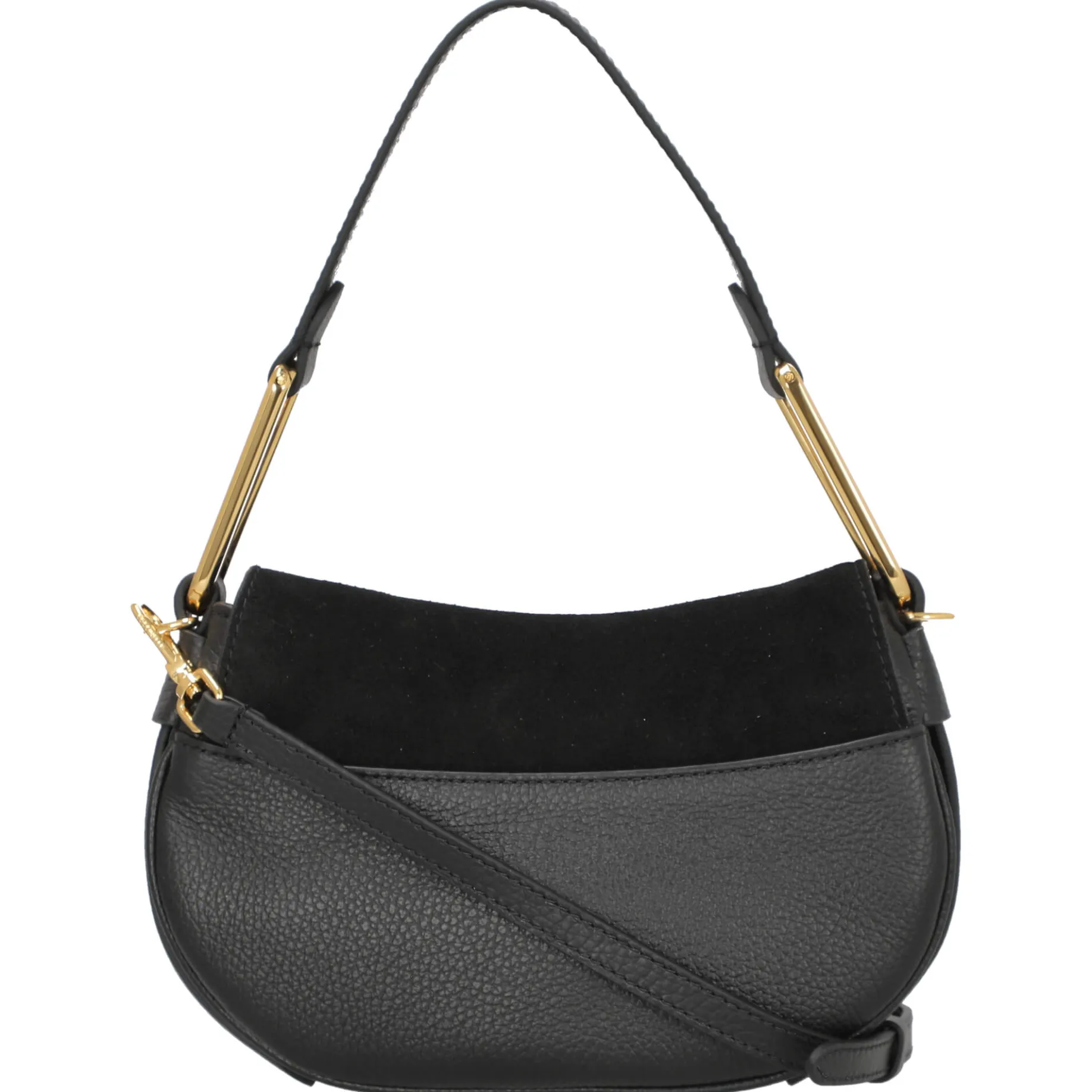 Magie Suede - Schultertasche 22 cm (noir/noir)