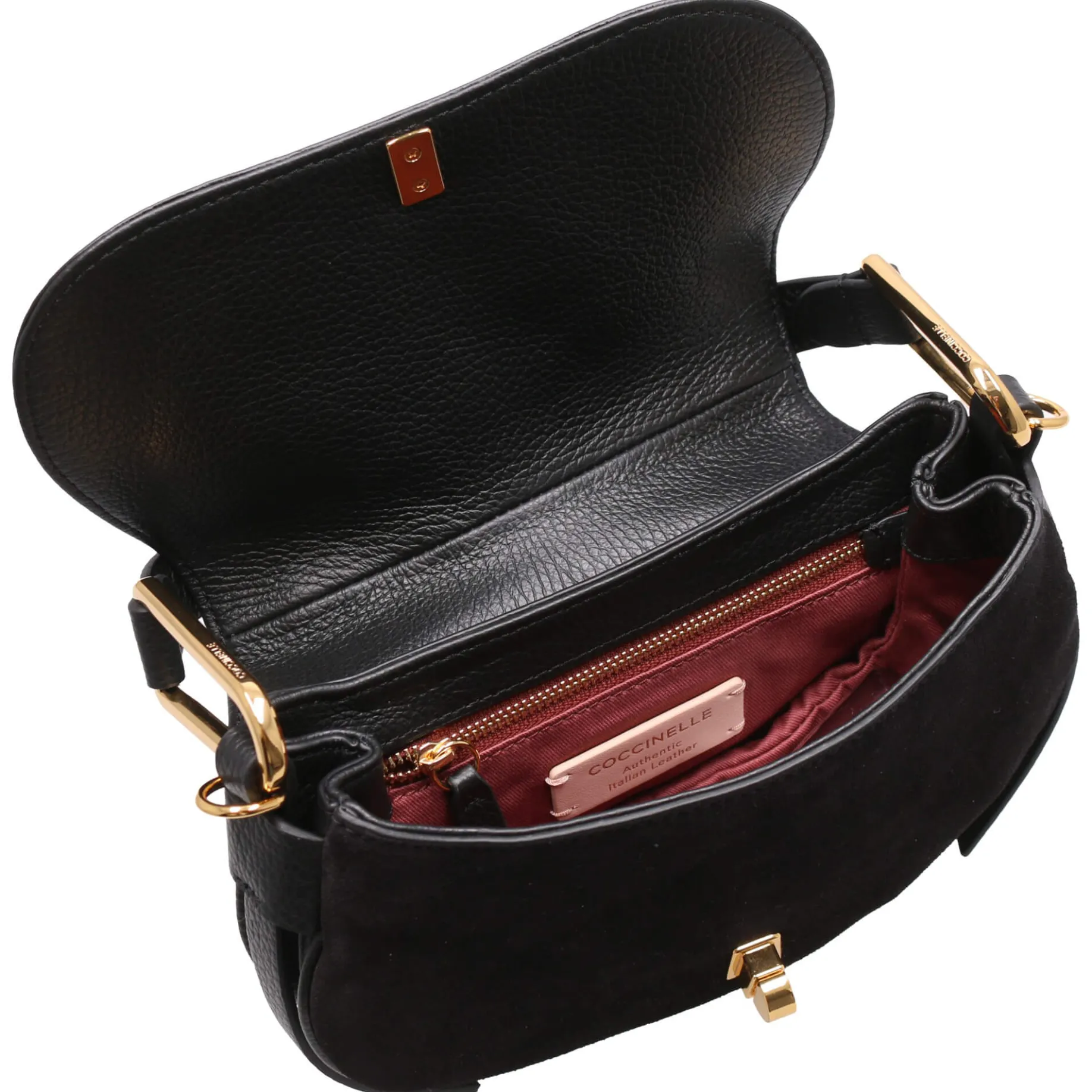 Magie Suede - Schultertasche 22 cm (noir/noir)