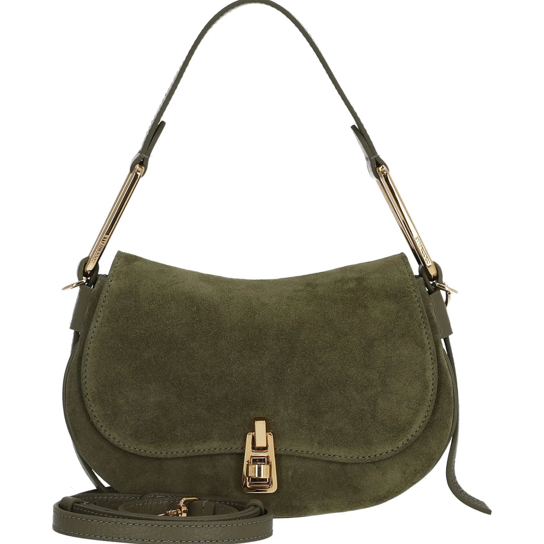 Magie Suede - Schultertasche 22 cm (laurel green/laurel green)