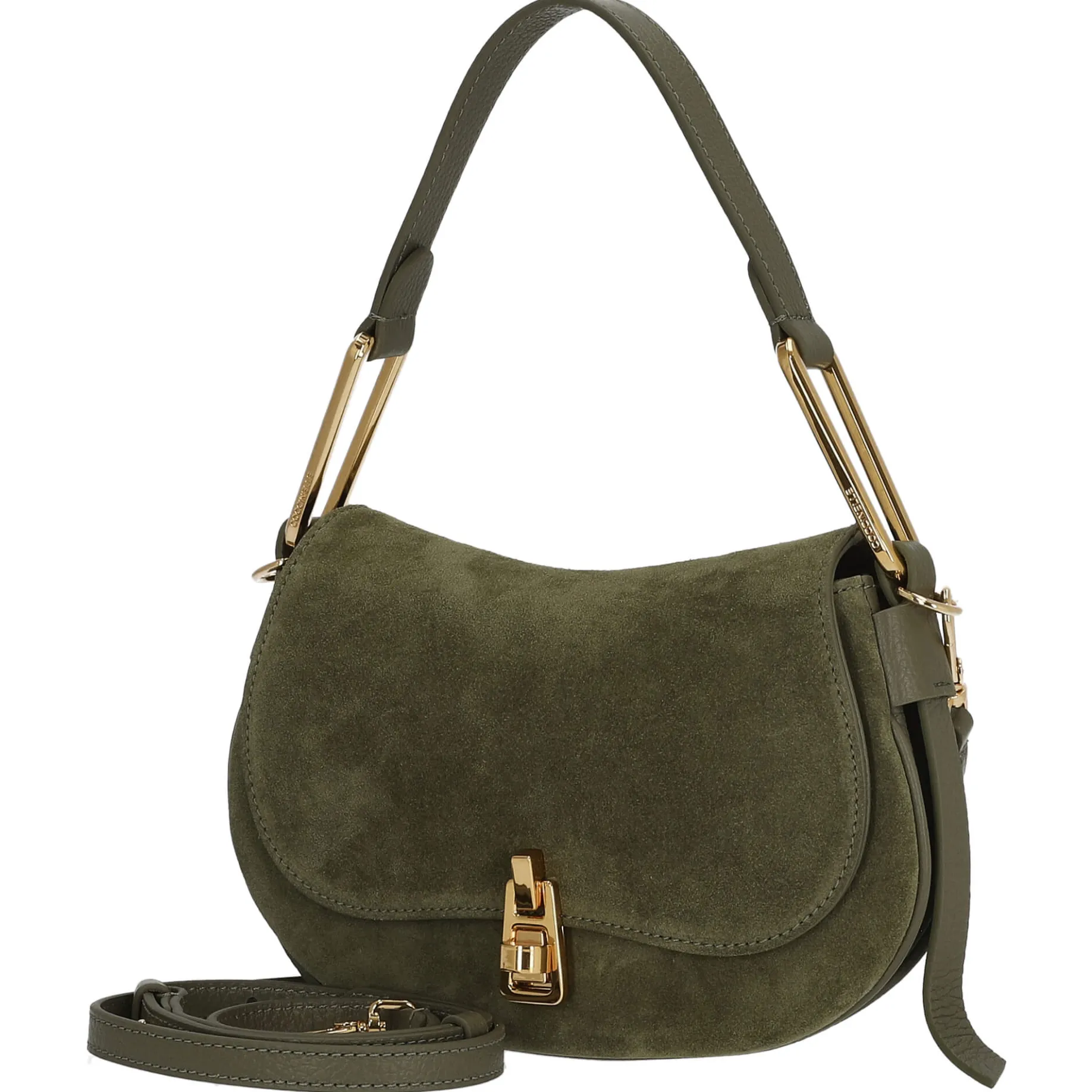 Magie Suede - Schultertasche 22 cm (laurel green/laurel green)