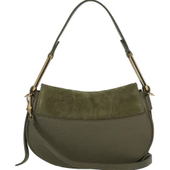 Magie Suede - Schultertasche 22 cm (laurel green/laurel green)