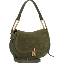 Magie Suede - Schultertasche 22 cm (laurel green/laurel green)