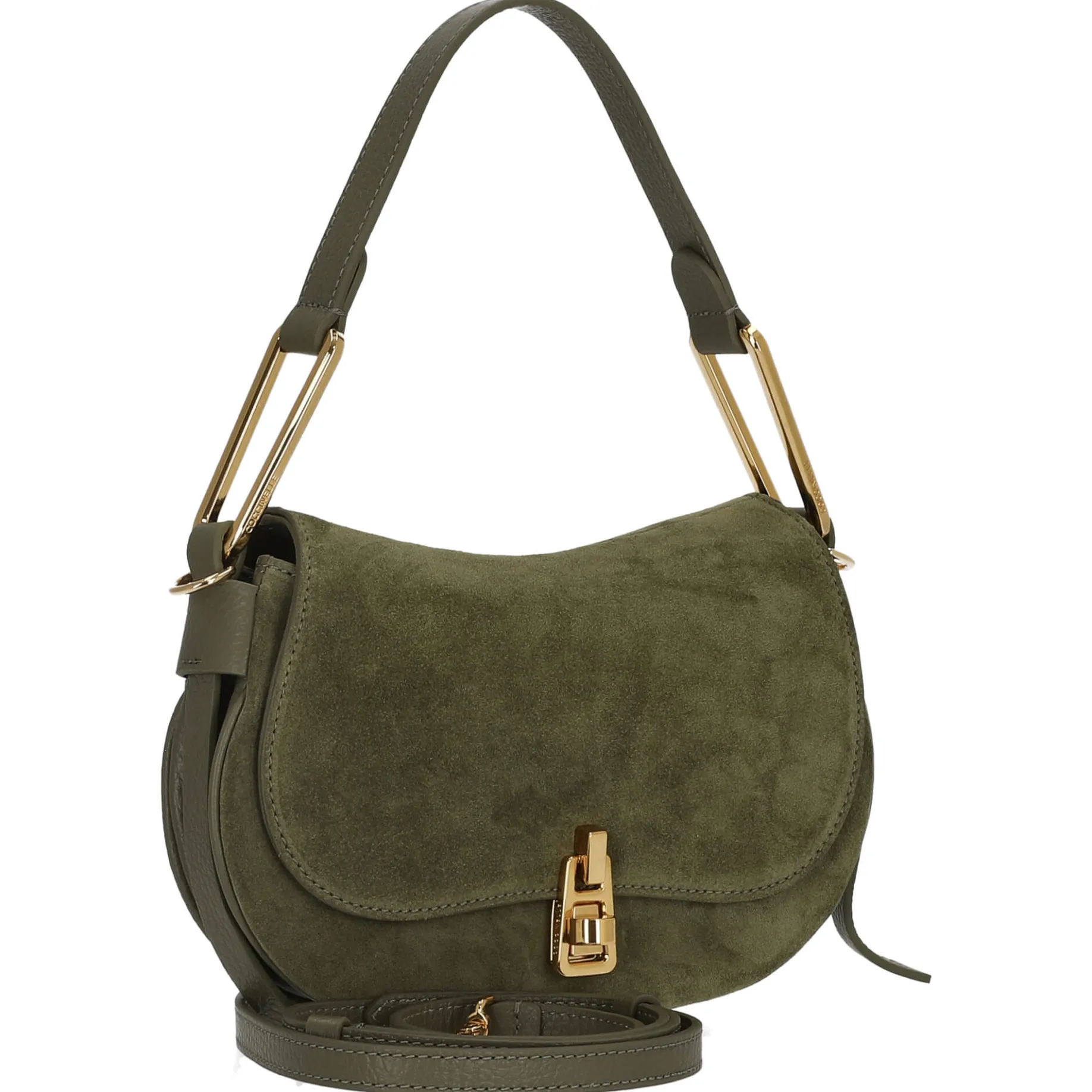 Magie Suede - Schultertasche 22 cm (laurel green/laurel green)