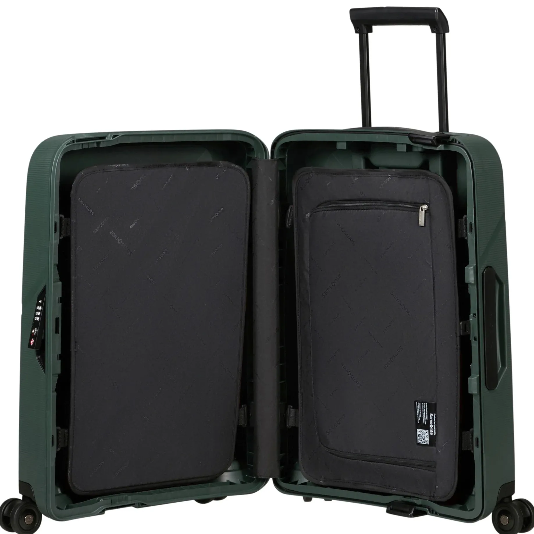 Magnum Eco - 4-Rollen Kabinentrolley 55 cm (forest green)
