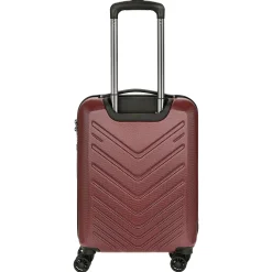 Mailand - 4-Rollen-Kabinentrolley 55 cm (rot)