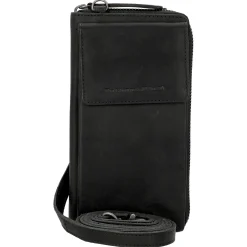 Malaga - Handytasche/Geldbörse 12cc 19 cm (black)