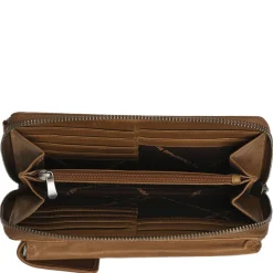 Malaga - Handytasche/Geldbörse 12cc 19 cm (cognac)