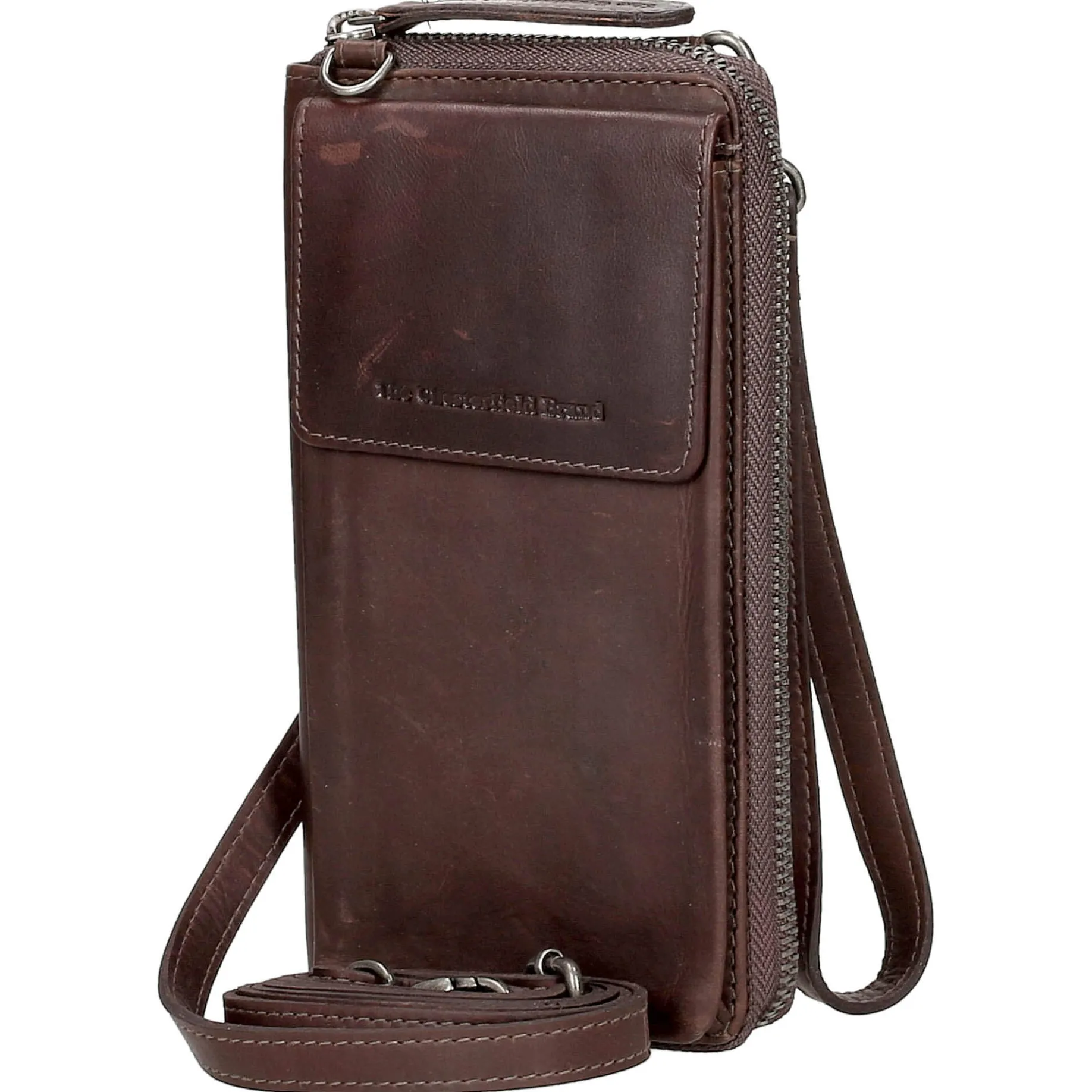 Malaga - Handytasche/Geldbörse 12cc 19 cm (brown)