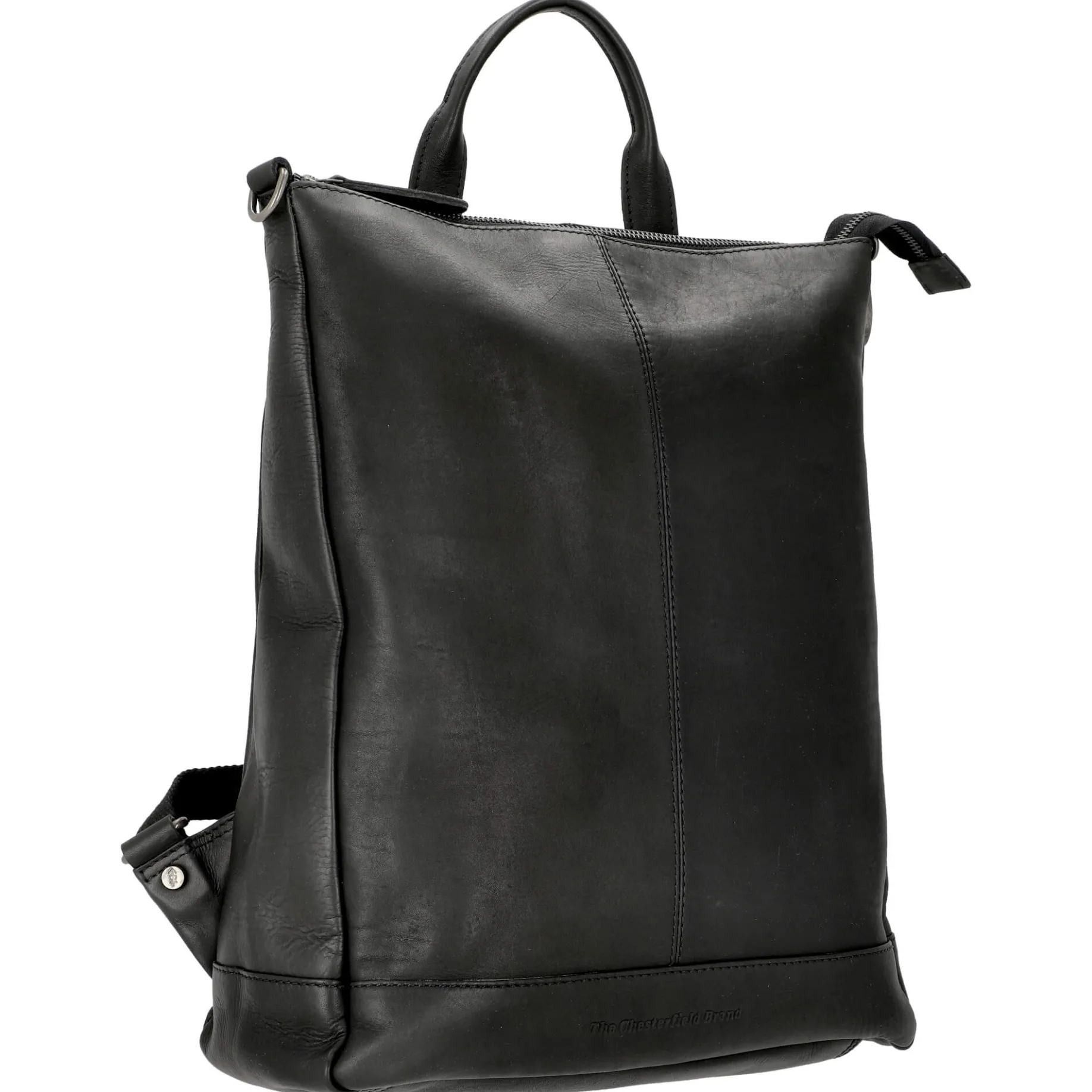 Manchester - Rucksack Leder 40 cm (black)