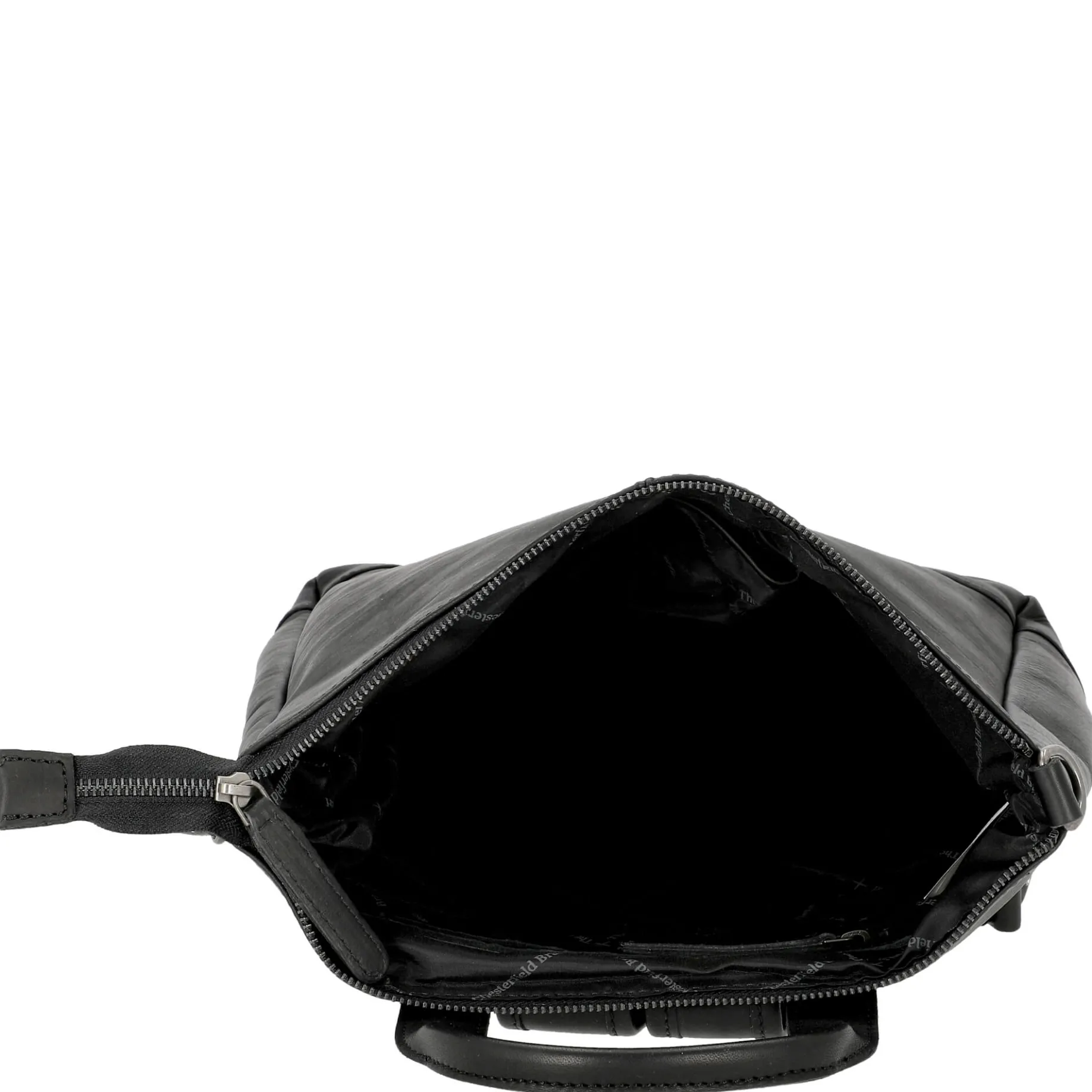 Manchester - Rucksack Leder 40 cm (black)