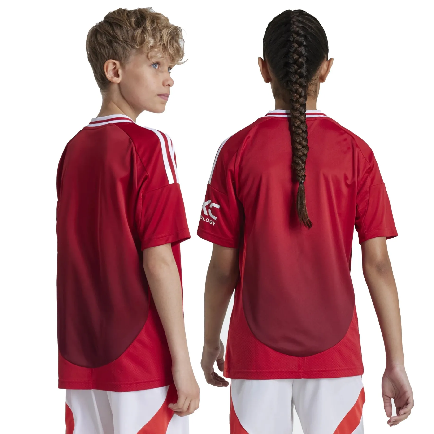 Manchester United Fußball - Jr. Heimtrikot 24/25 (red, 152)