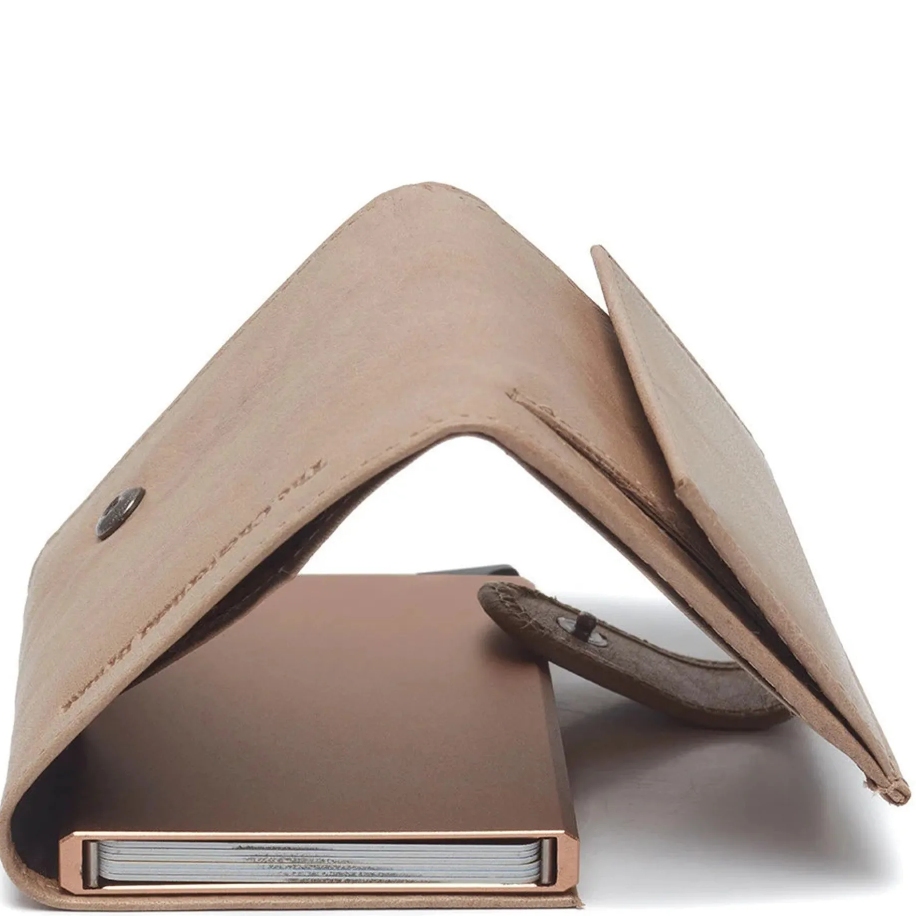 Mannheim - Kreditkartenetui 6cc 10 cm RFID (off white)