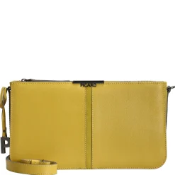 Marie - Schultertasche 30 cm Rindsleder (lemon)