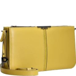 Marie - Schultertasche 30 cm Rindsleder (lemon)