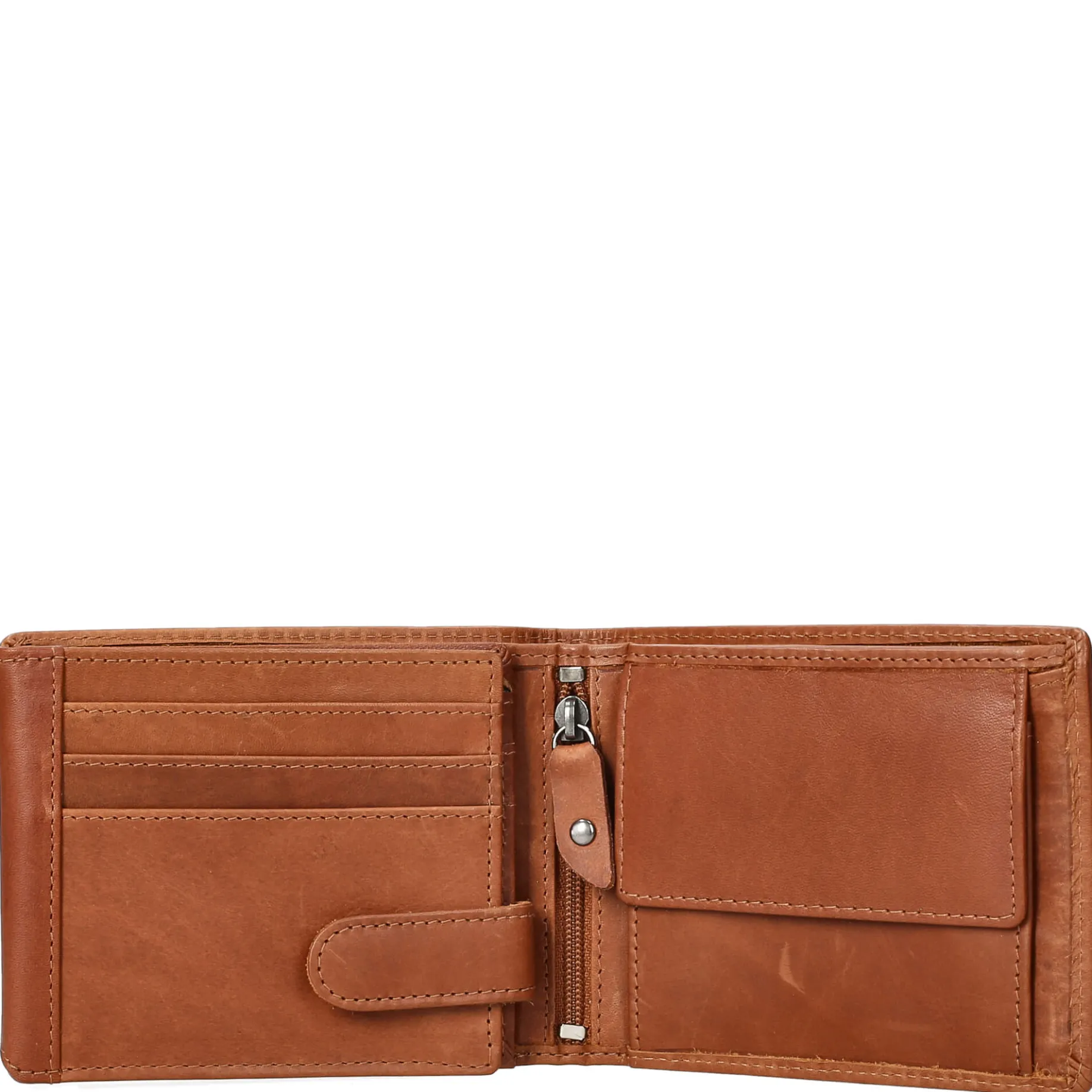 Marion - Geldbörse 9cc 12 cm RFID (cognac)