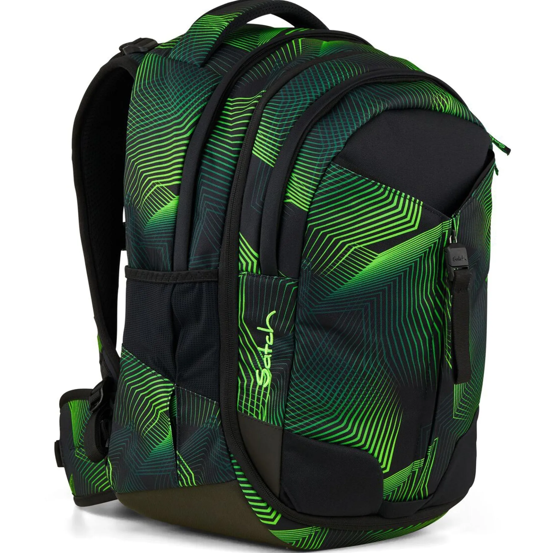 Match - Schulrucksack 45 cm 2025 erw. (seismic green)