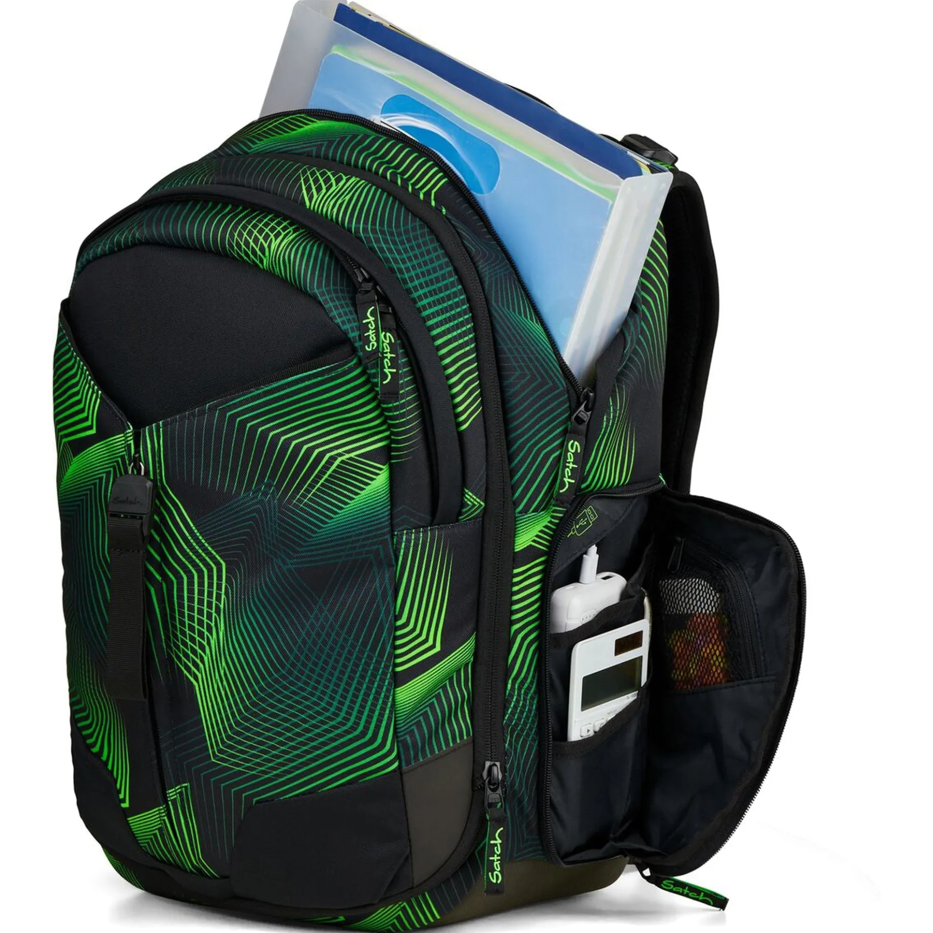Match - Schulrucksack 45 cm 2025 erw. (seismic green)