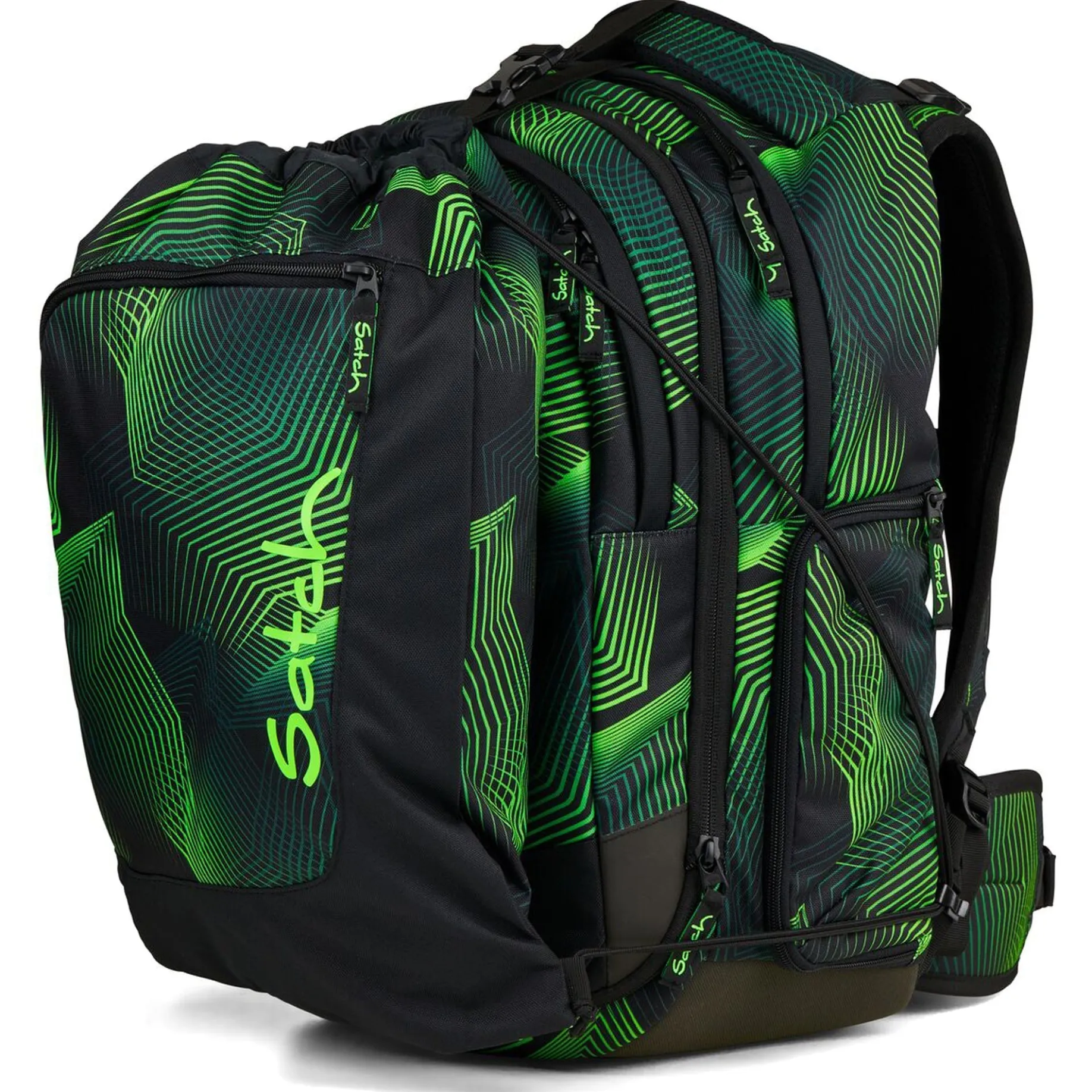 Match - Schulrucksack 45 cm 2025 erw. (seismic green)