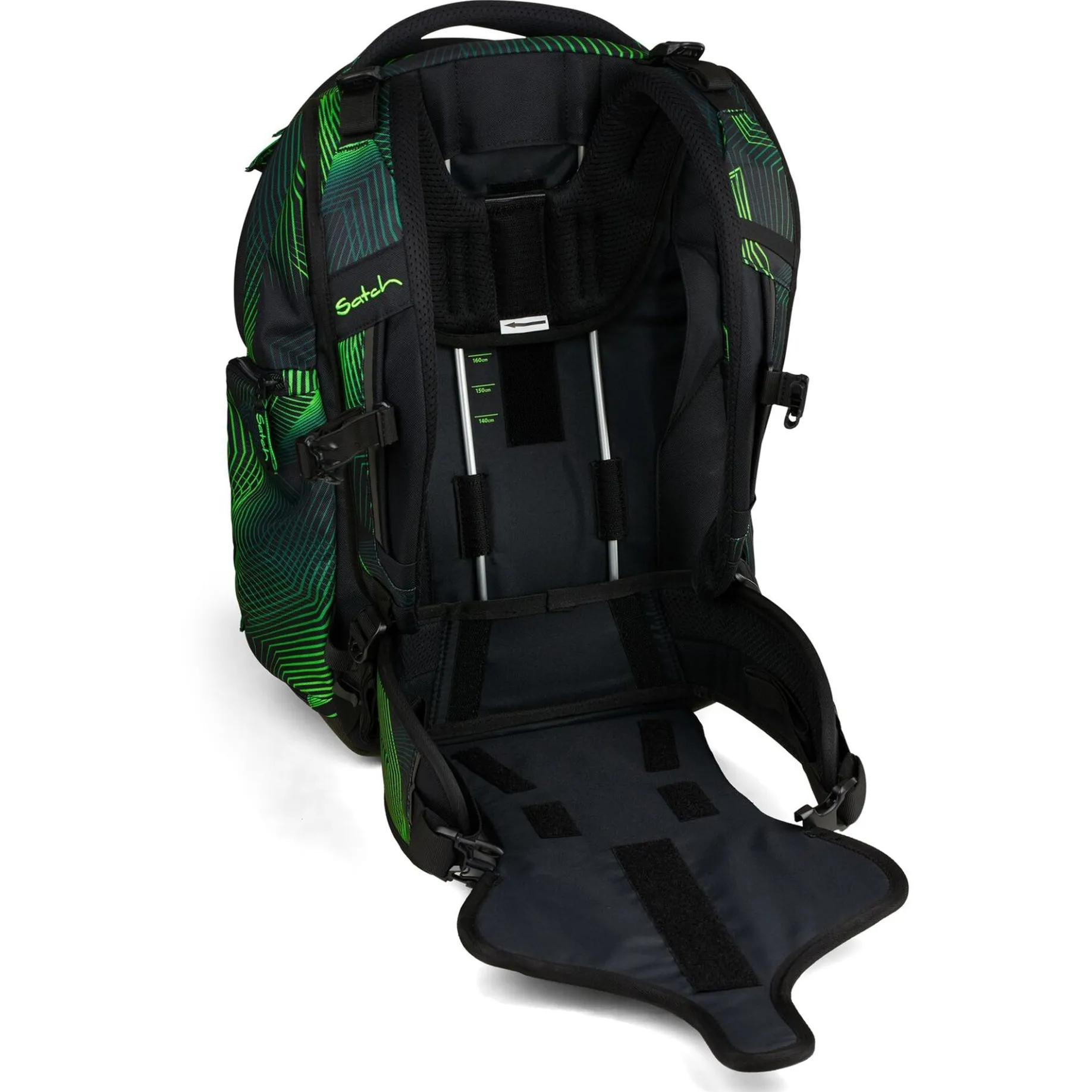 Match - Schulrucksack 45 cm 2025 erw. (seismic green)