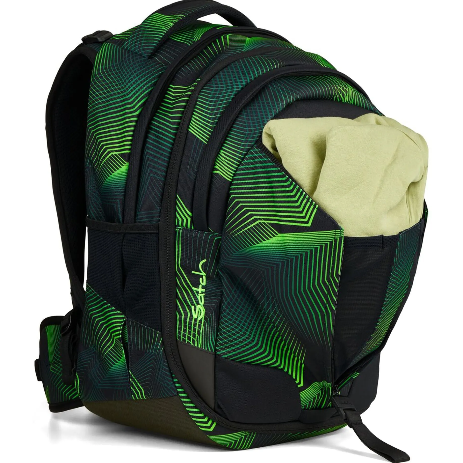Match - Schulrucksack 45 cm 2025 erw. (seismic green)