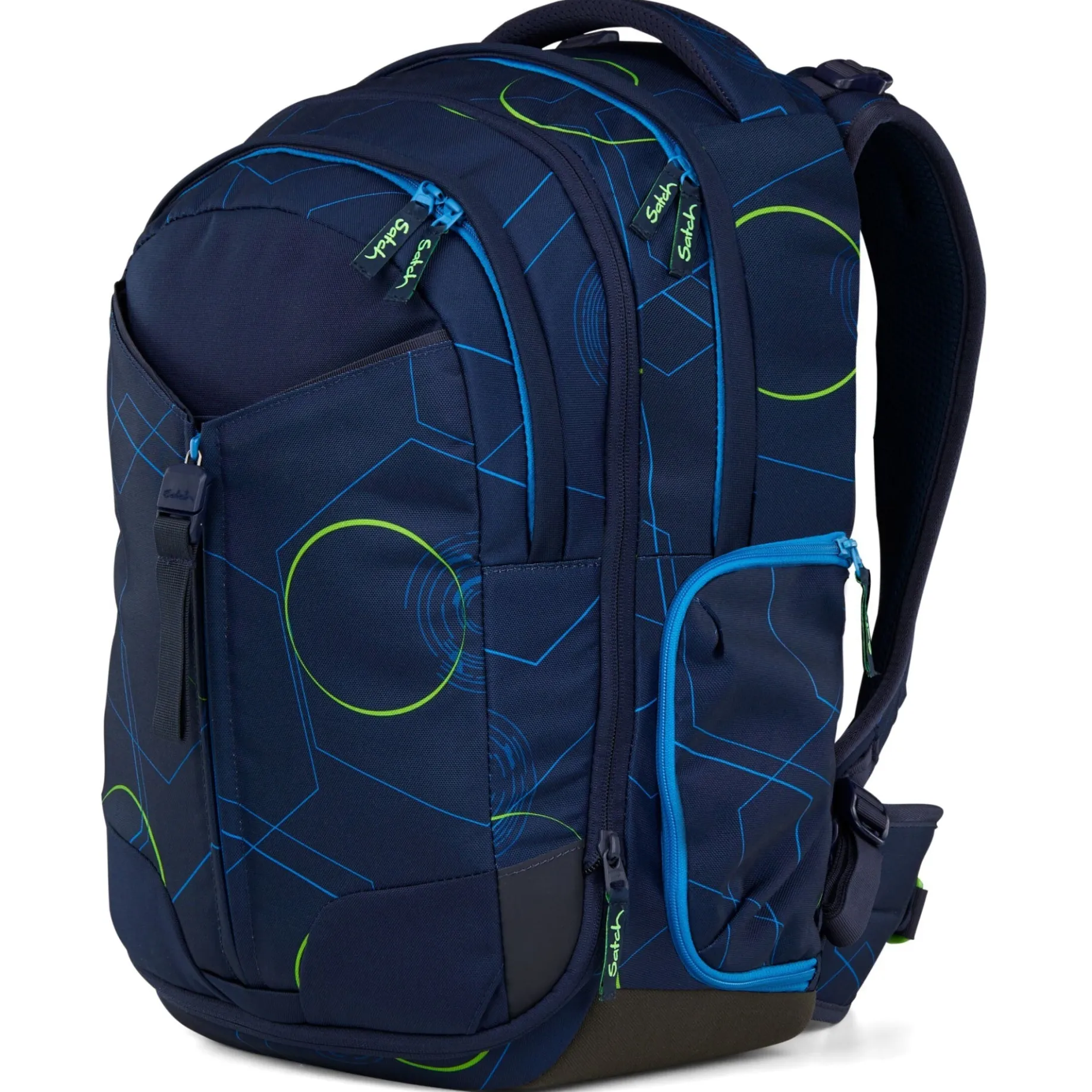 Match - Schulrucksack 45 cm erw. (blue tech)