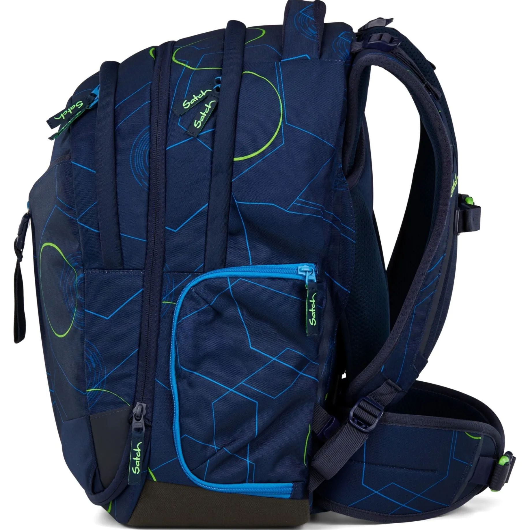 Match - Schulrucksack 45 cm erw. (blue tech)