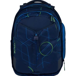 Match - Schulrucksack 45 cm erw. (Blue Tech)