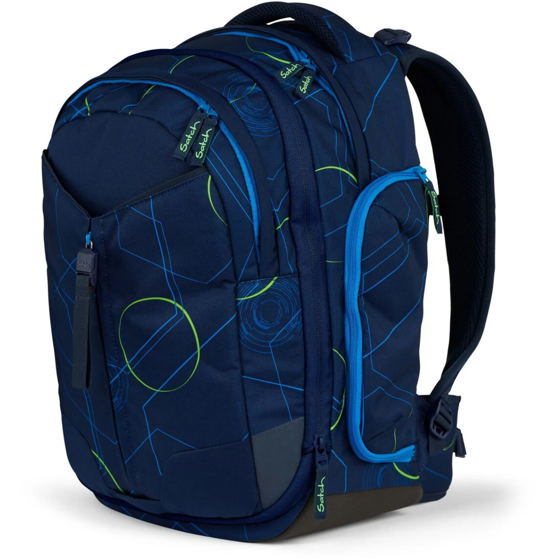 Match - Schulrucksack 45 cm erw. (Blue Tech)
