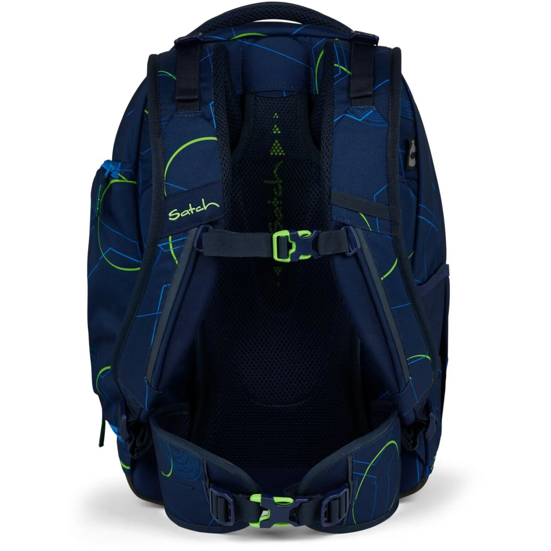 Match - Schulrucksack 45 cm erw. (Blue Tech)