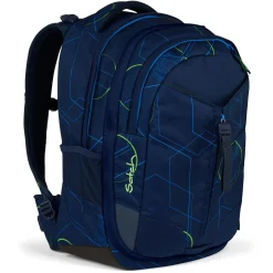 Match - Schulrucksack 45 cm erw. (Blue Tech)
