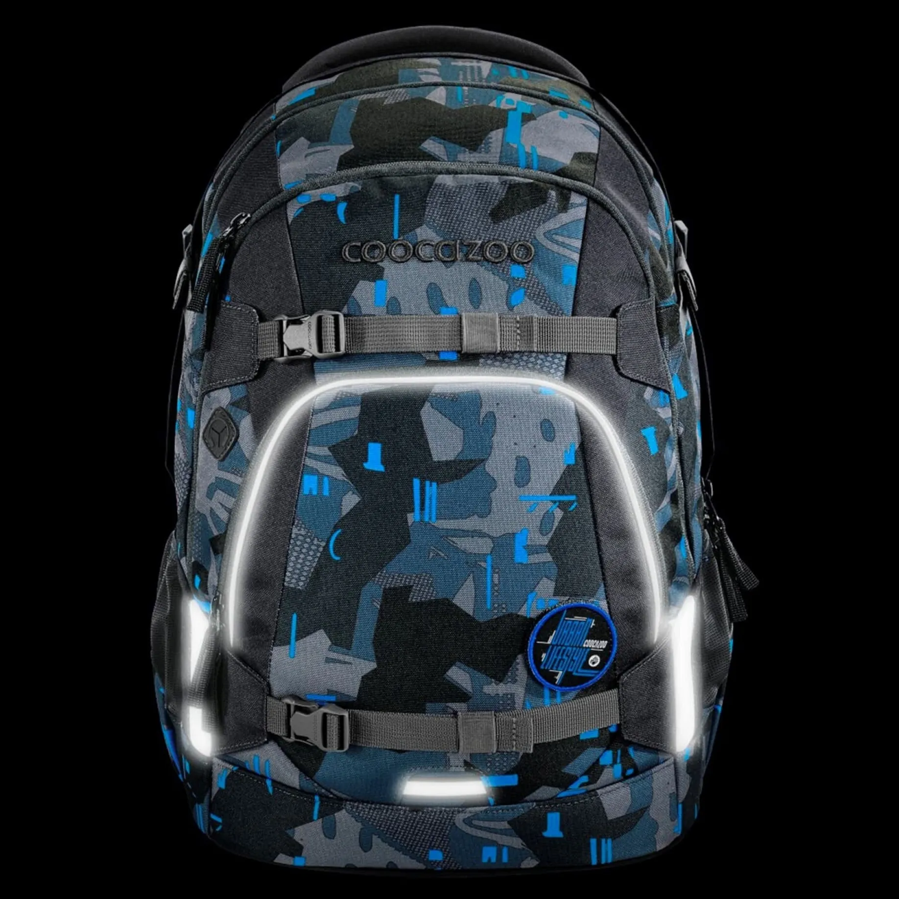 Mate - Schulrucksack 44 cm (Blue Craft)