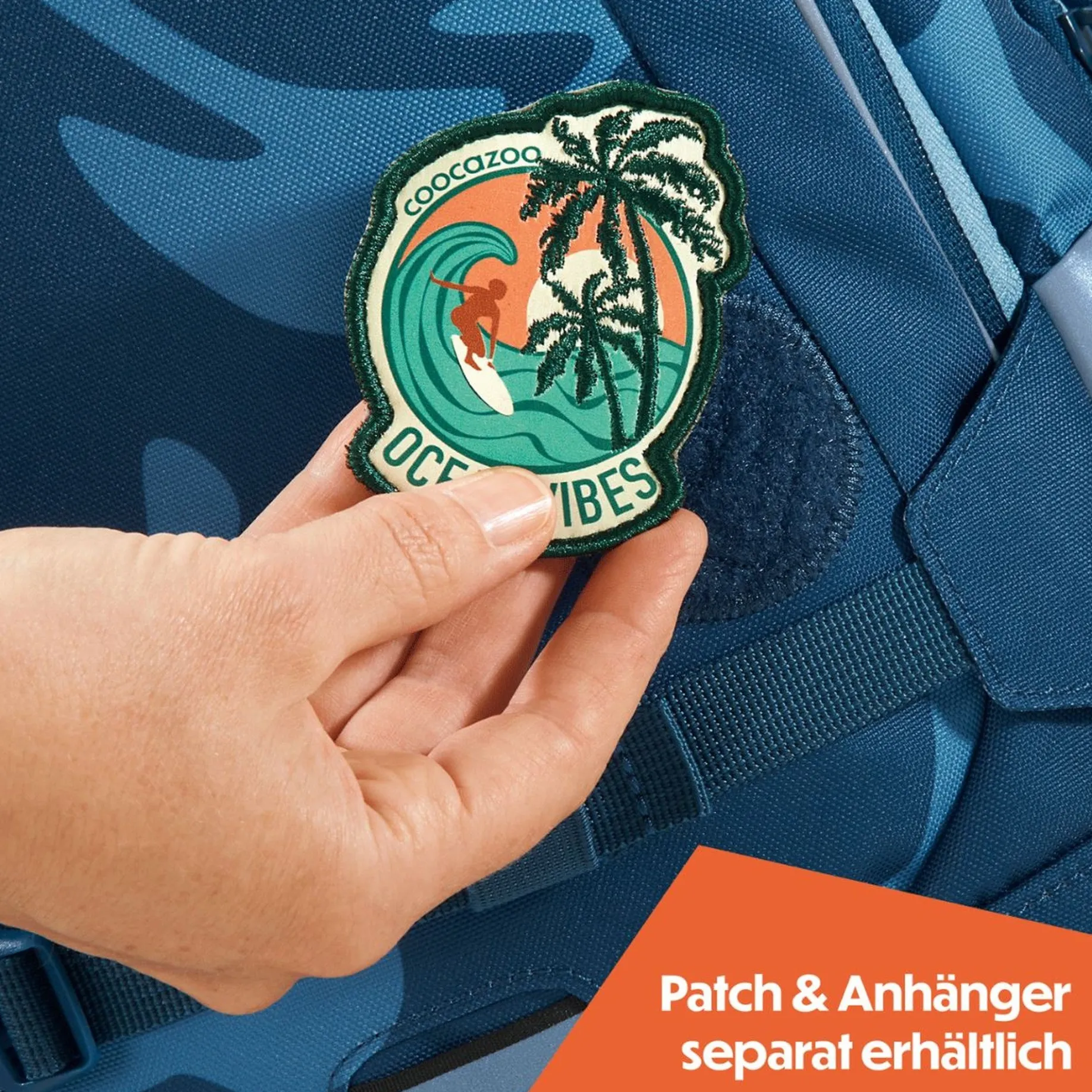 Mate - Schulrucksack 44 cm (Breaking Waves)