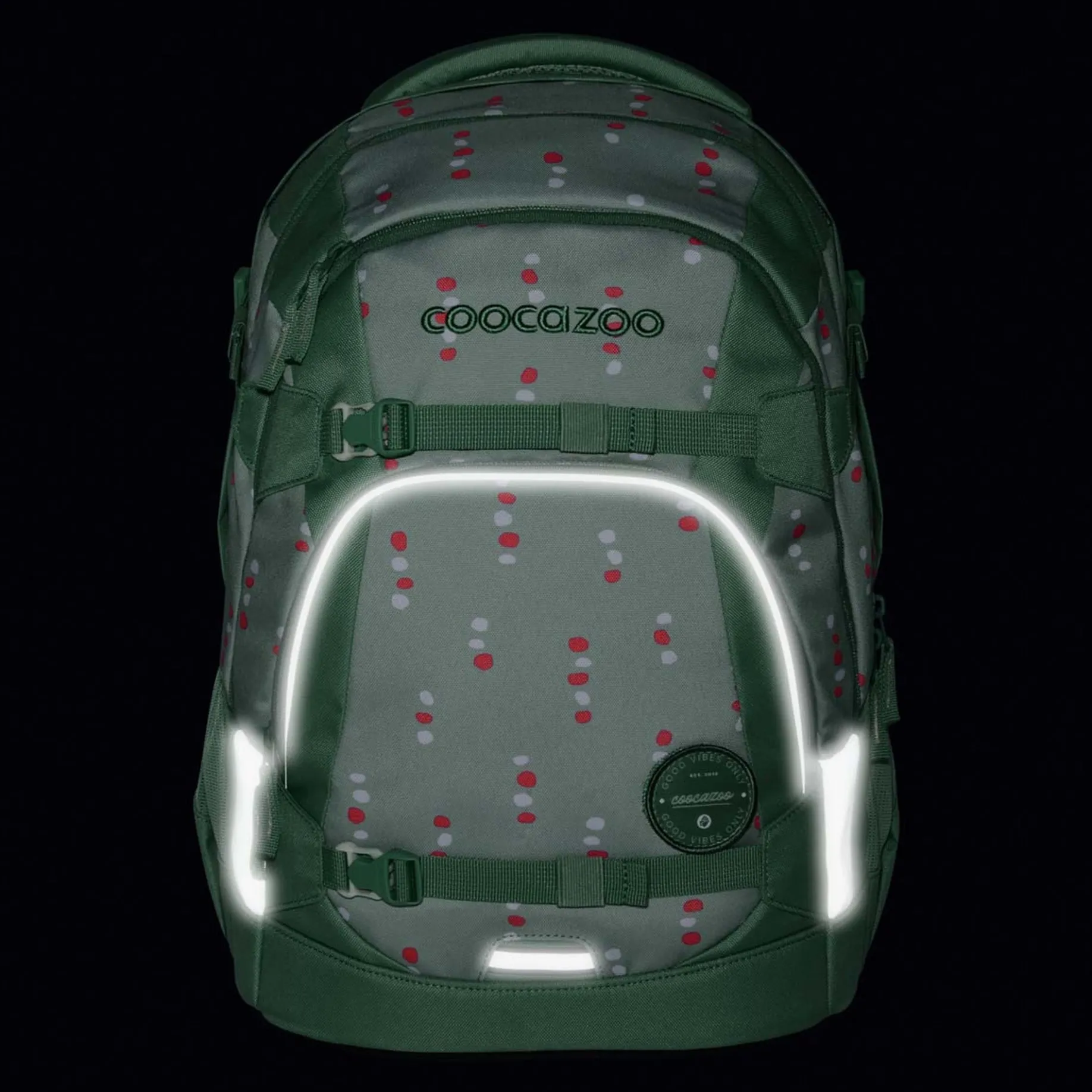 Mate - Schulrucksack 44 cm (dancing dots)