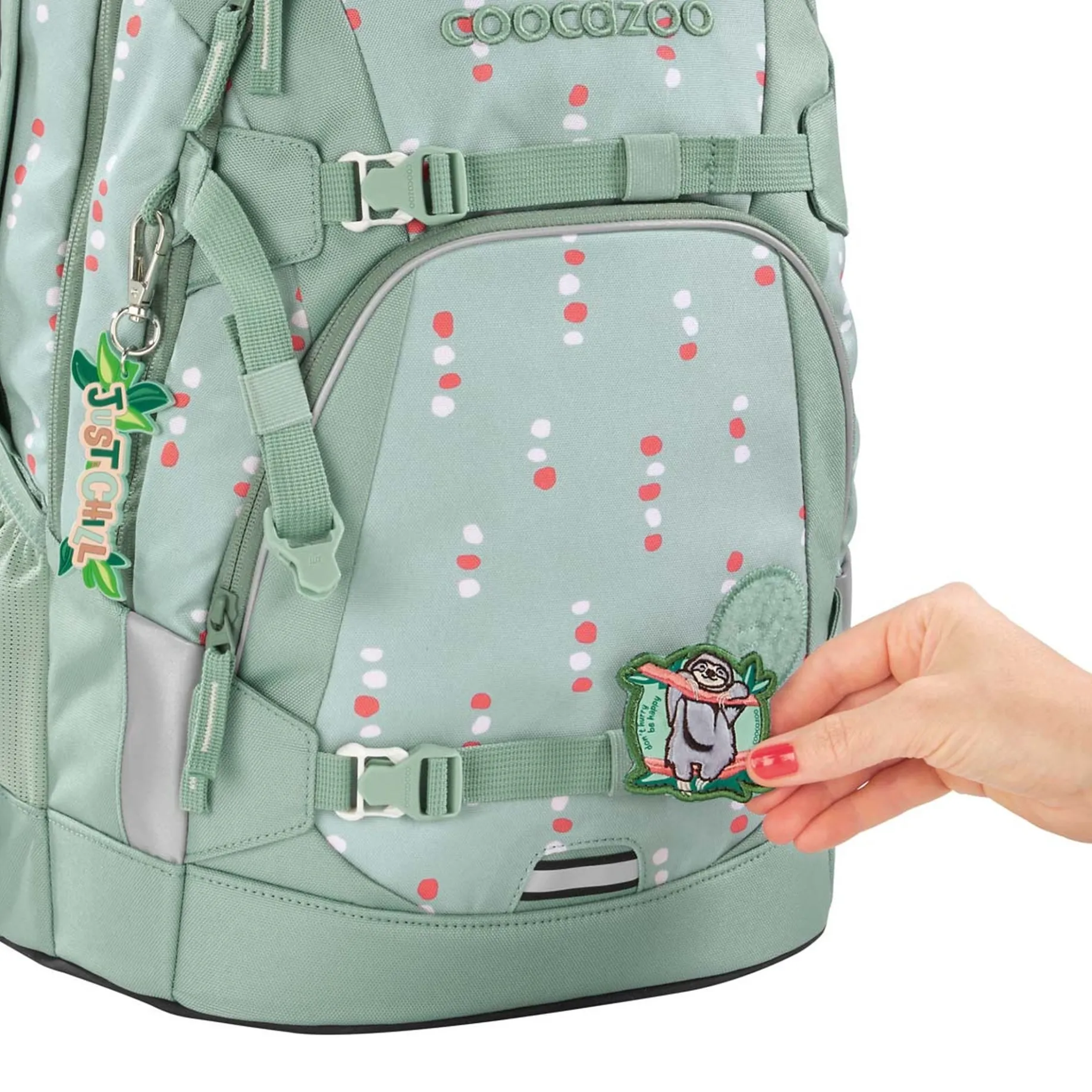 Mate - Schulrucksack 44 cm (dancing dots)