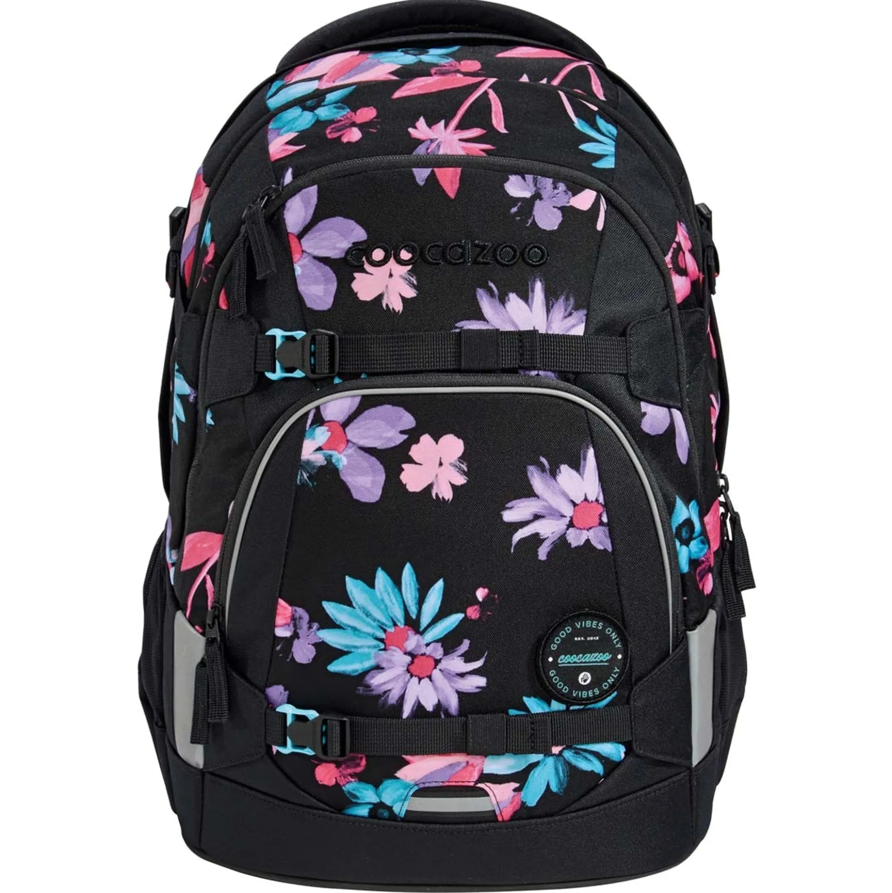 Mate - Schulrucksack 44 cm (floral artnight)