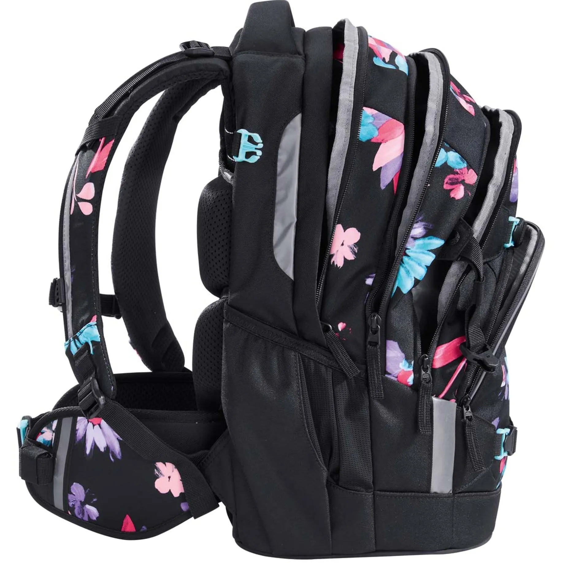 Mate - Schulrucksack 44 cm (floral artnight)