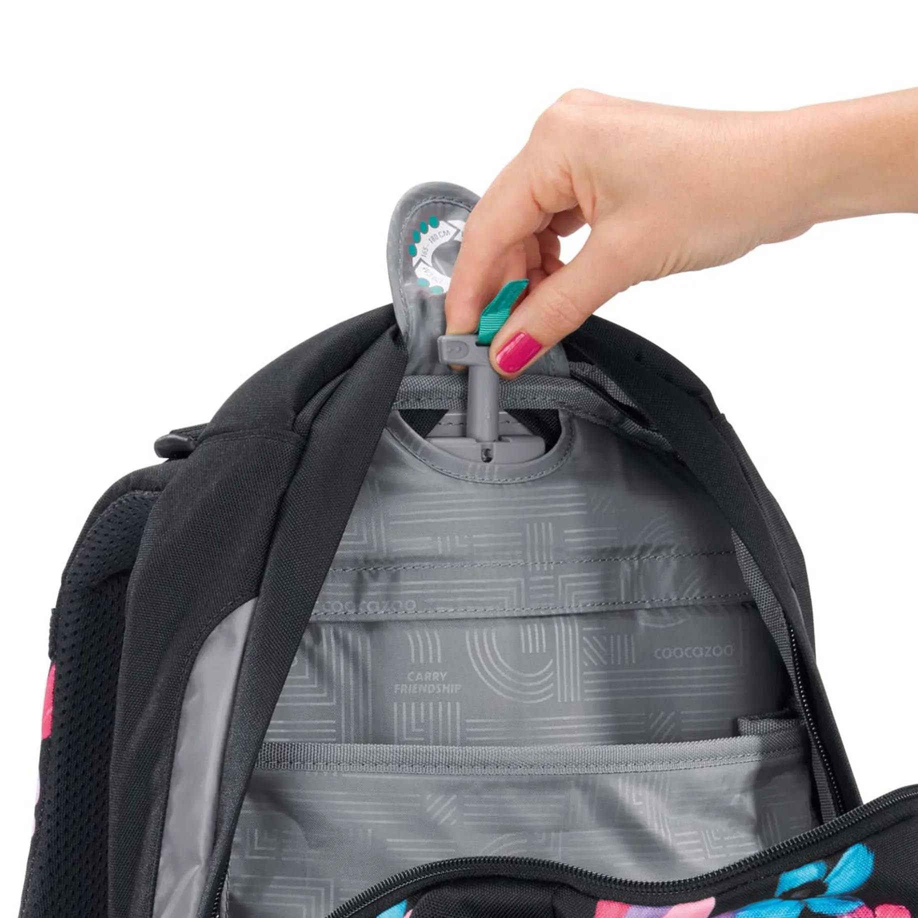 Mate - Schulrucksack 44 cm (floral artnight)