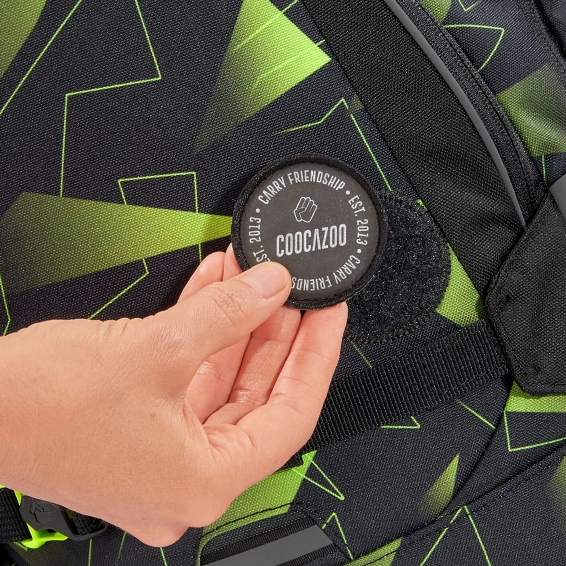 Mate - Schulrucksack 44 cm (Lime Flash)