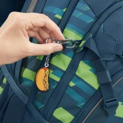 Mate - Schulrucksack 44 cm (Lime Stripe)