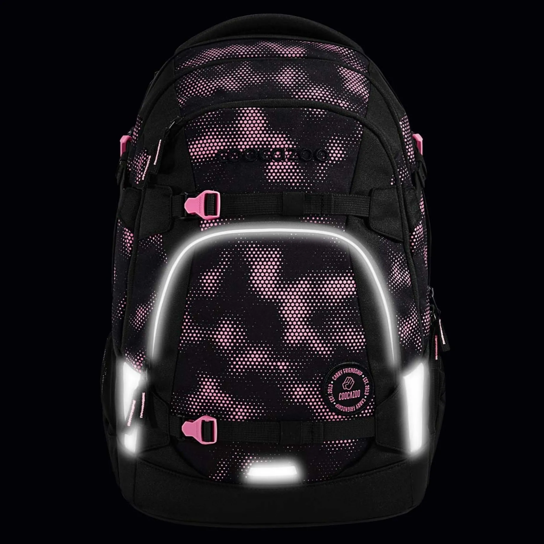 Mate - Schulrucksack 44 cm (Pink Illusion)