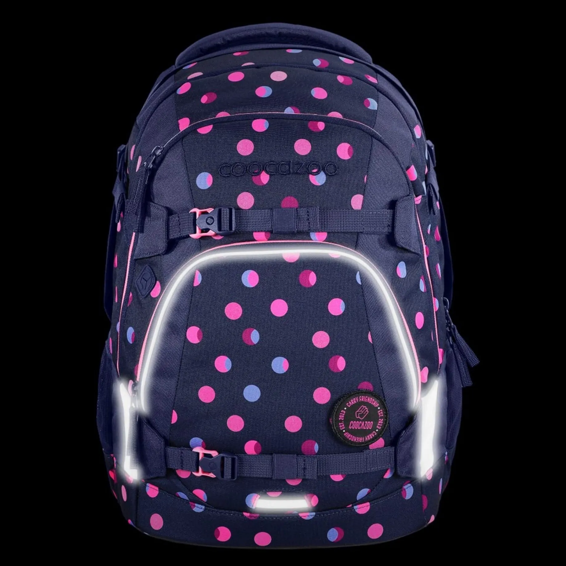 Mate - Schulrucksack 44 cm (Reflective Moons)