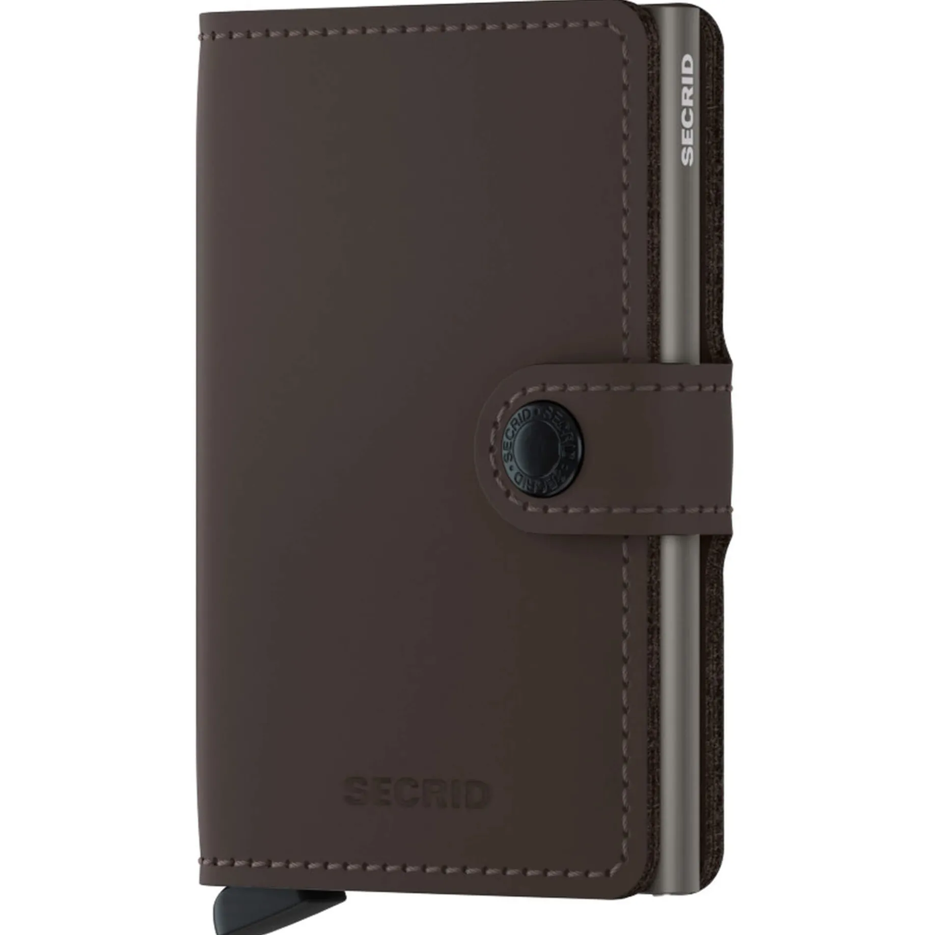 Matte Miniwallet - Geldbörse RFID 6.5 cm (truffle)