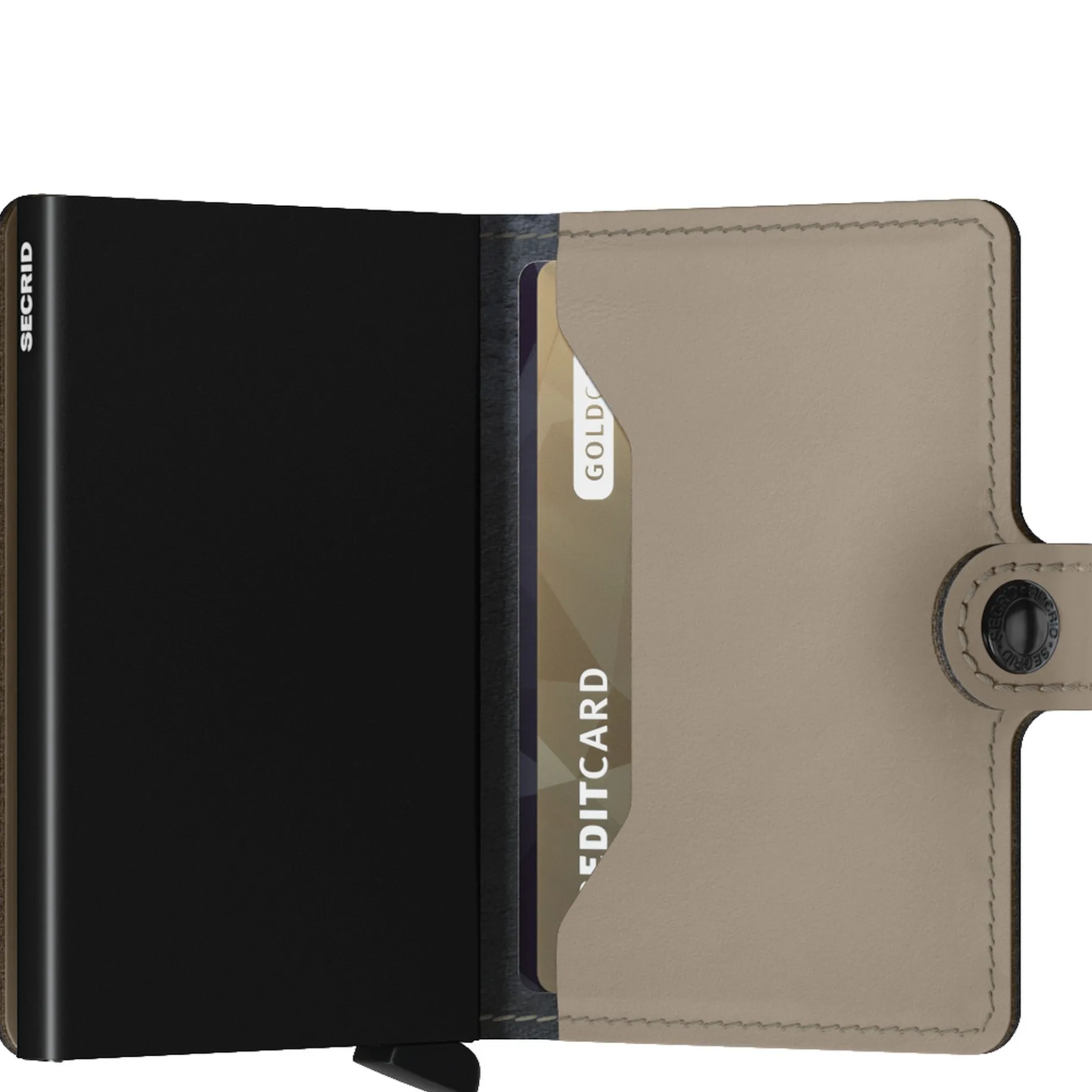 Matte Miniwallet - Geldbörse RFID 6.5 cm (desert)