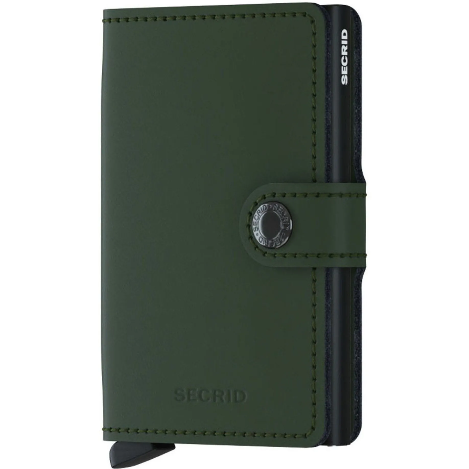 Matte Miniwallet - Geldbörse RFID 6.5 cm (green-black)