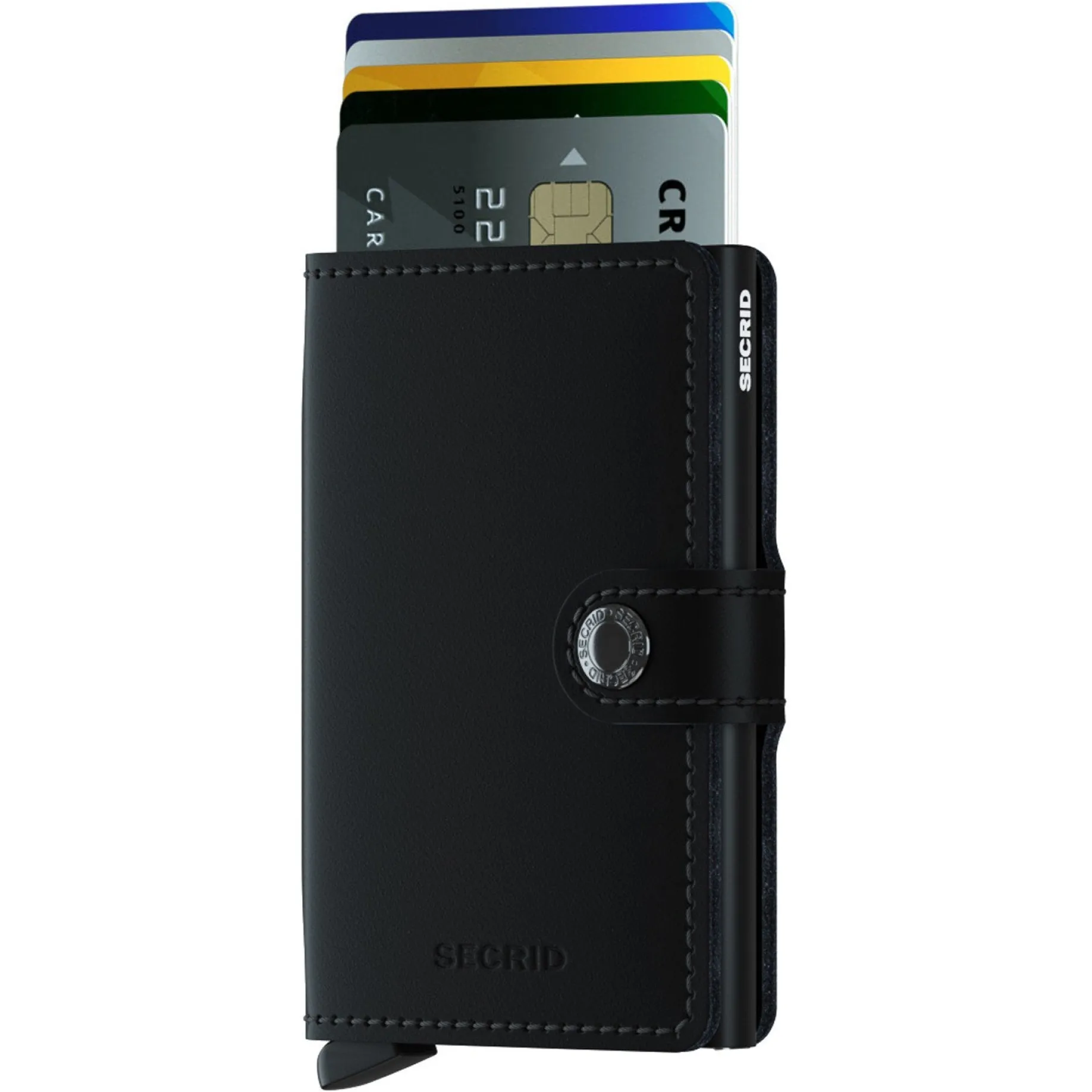 Matte Miniwallet - Geldbörse RFID 6.5 cm (black)