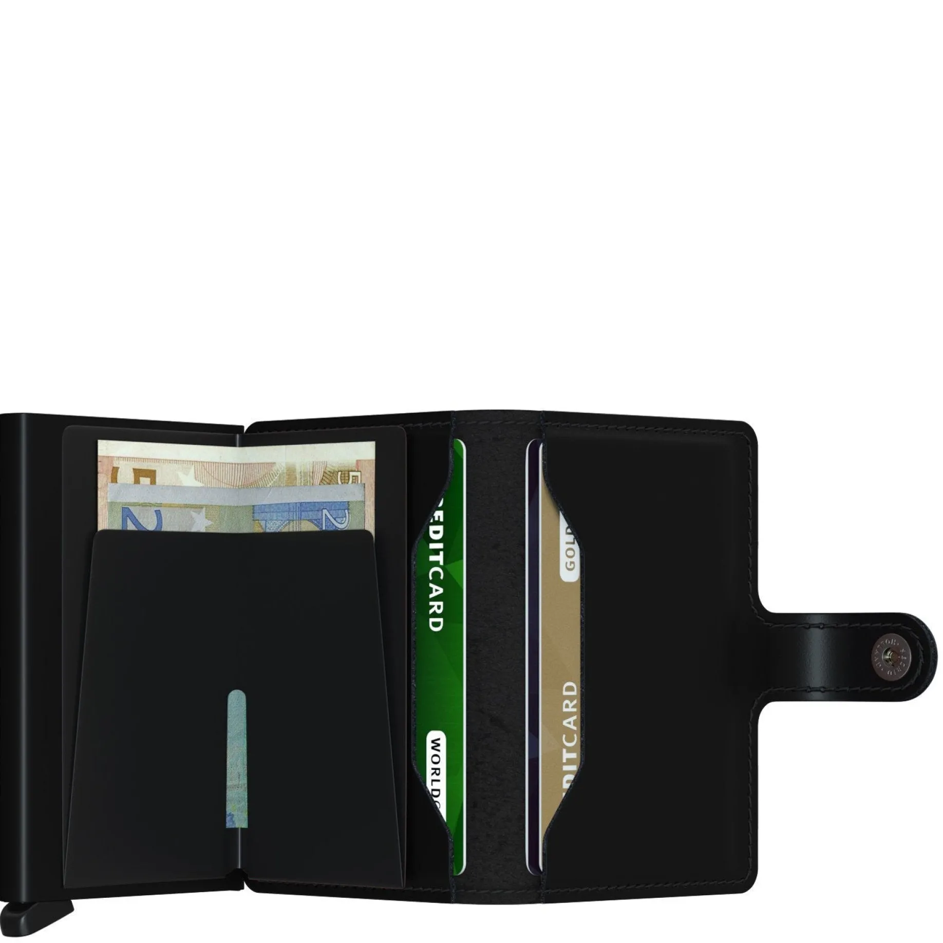 Matte Miniwallet - Geldbörse RFID 6.5 cm (black)