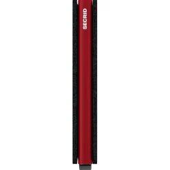 Matte Slimwallet - Geldbörse RFID 6.8 cm (black-red)