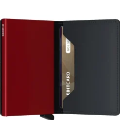 Matte Slimwallet - Geldbörse RFID 6.8 cm (black-red)