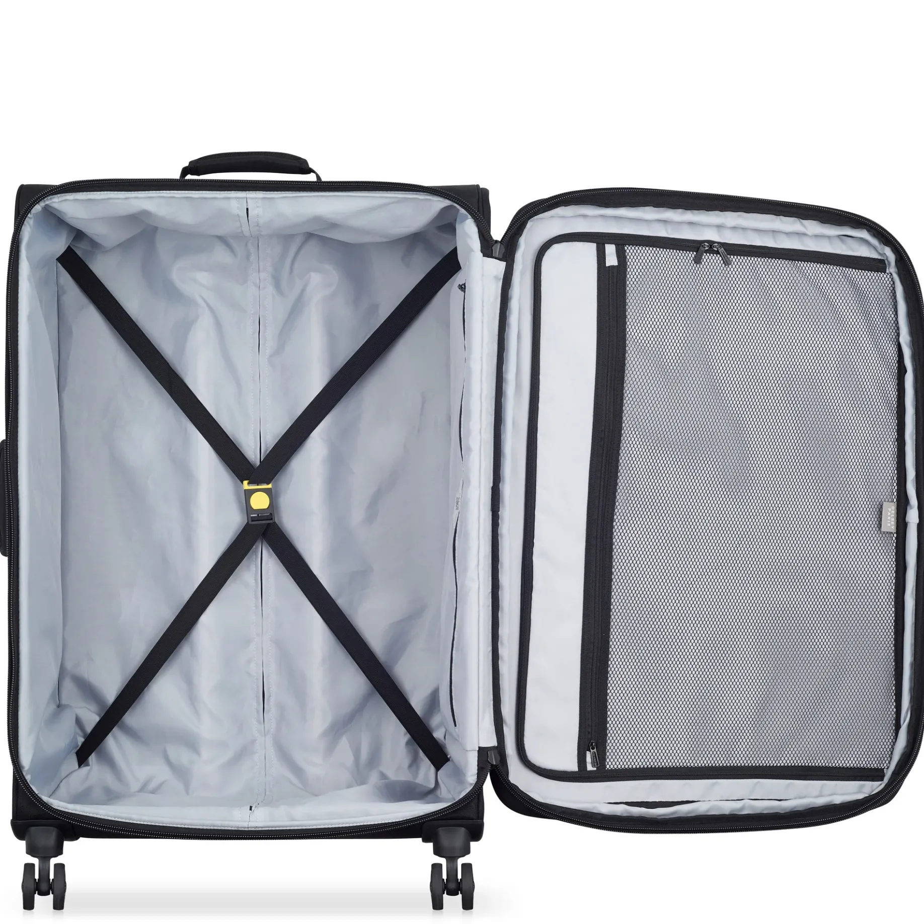 Maubert 2.0 - 4-Rollen-Trolley 79 cm erw. (schwarz)