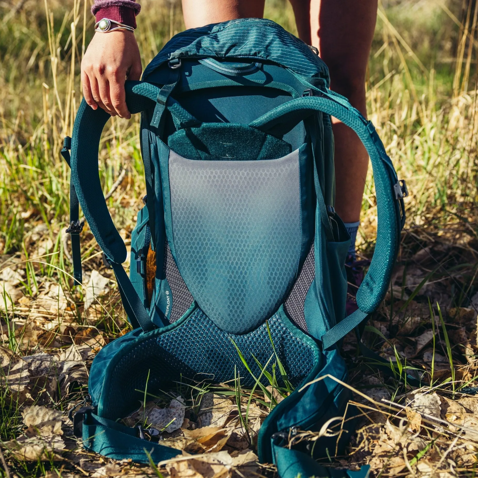 Maven 48 S/M - Women's Wanderrucksack 68 cm (ocean slate, SM)